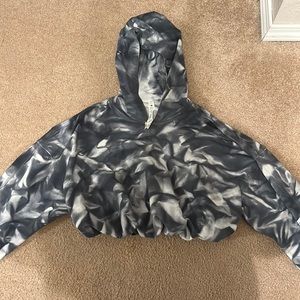 Lululemon LA all your bubble hem hoodie size 2